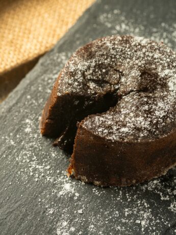 Fondant au chocolat à l'huile de noix