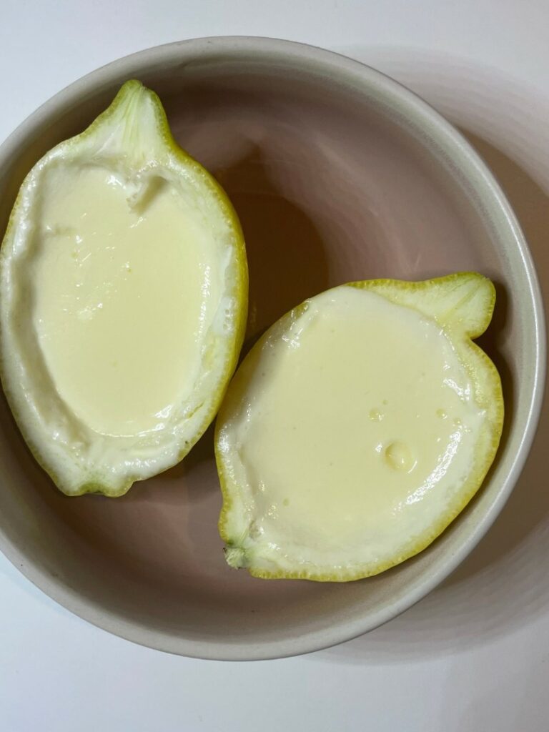 Lemon posset