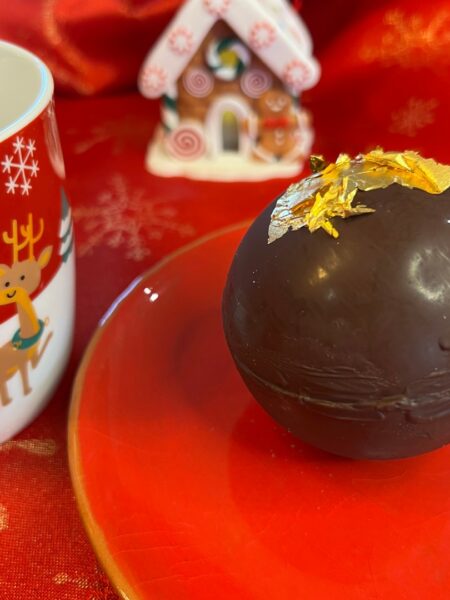 Bombe de chocolat chaud et épices cacao de Max Daumin